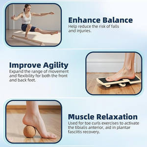 Wellshow Sport Balance Trainer Kit rinforzante caviglia esercitatore <span class=keywords><strong>per</strong></span> slogatura bilance Board - Product Image 3