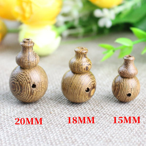 Sandalwood Wooden Gourd <b>Beads</b> 15mm 18mm 20mm For Bracelet Making DIY Jewelry Accessories - Product Image 1