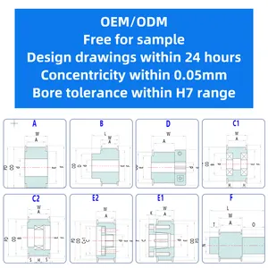 タイミングプーリーとベルトセットHTD 3M 5M 8M S3M S5M S8M標準OEM在庫ベアリング製造