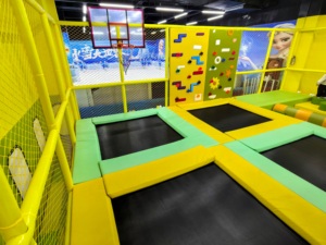 Equipo Comercial para <span class=keywords><strong>Parque</strong></span> <span class=keywords><strong>de</strong></span> Trampolines con Red <span class=keywords><strong>de</strong></span> Seguridad, Piscina <span class=keywords><strong>de</strong></span> Pelotas, Cama Elástica <span class=keywords><strong>de</strong></span> Tamaño Personalizable para <span class=keywords><strong>Parque</strong></span> <span class=keywords><strong>de</strong></span> Diversiones Interior - Product Image 6