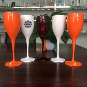 Venta de Fábrica Copas de Champán Personalizadas de Acrílico Blanco Tipo Flauta para Ice Imperial y Copas de Plástico para <span class=keywords><strong>Vino</strong></span> - Product Image 6