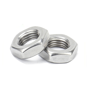 Hot bán ASME/ANSI b18.2.2 thép không gỉ 304 316 Hex <span class=keywords><strong>Nuts</strong></span> mứt <span class=keywords><strong>Nuts</strong></span> hình lục giác mỏng <span class=keywords><strong>Nuts</strong></span> - Product Image 1
