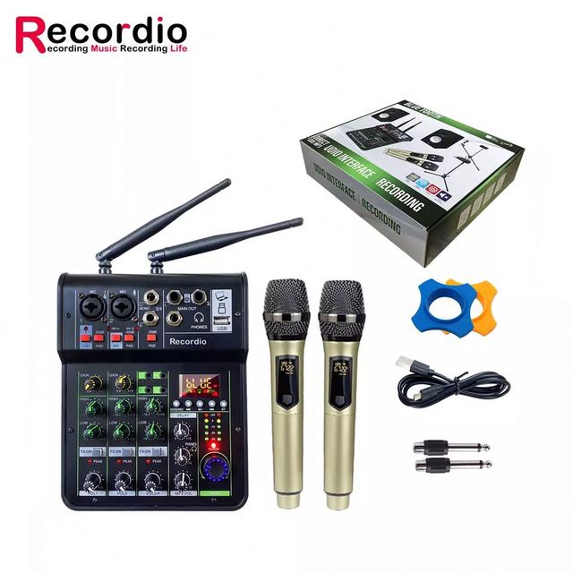 New Design 4 channel Mixer Audio Mix With Great Price
