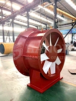 Ventilateur axial de Ventilation de tunnel minier/routier anti-étincelles Ventilateur principal de mine Ventilateur à flux axial contrarotatif