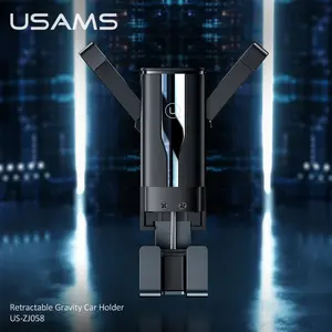 USAMS-soporte magnético para teléfono móvil, accesorios para teléfono móvil, soporte de ventilación de aire para coche