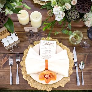 Platos <span class=keywords><strong>de</strong></span> presentación <span class=keywords><strong>de</strong></span> plástico <span class=keywords><strong>de</strong></span> lujo <span class=keywords><strong>de</strong></span> 13 pulgadas, irrompibles, dorados y plateados metálicos, decorativos, para banquetes <span class=keywords><strong>de</strong></span> boda, al por mayor - Product Image 3