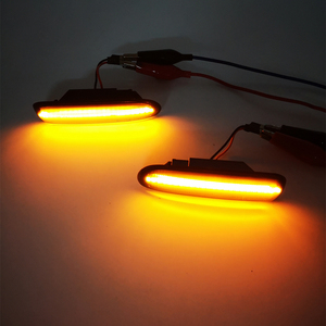 For <strong>BMW</strong> 3 Series <strong>E46</strong> Sedan Coupe Wagon Convertible 1997-2001 <strong>Led</strong> Dynamic Turn Signal Light Side Fender Marker Sequential Lamp - Product Image 4