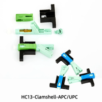 Connecteur rapide à fibre optique HC13 SC/APC FTTH 50mm à faible perte, durable, résistant aux hautes températures