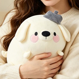 Peluche Premium Personalizzato, Simpatico Cane in Stile Coreano, Morbido Cucciolo Imbottito, Cuscino Peluche da Coccolare - Product Image 6