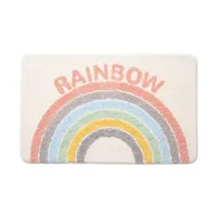 Tapis de sol super doux et moelleux à motif de dessin animé pour salle de bain et toilettes, antidérapant, décoration animale mignonne pour la maison