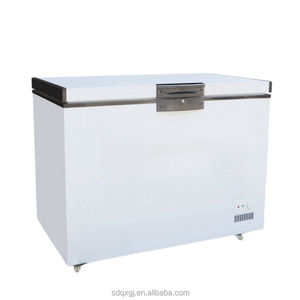 Good Quality 2-Door Manual Defrost Chest Upright Small Deep Commercial Freezer for Supermarket HF-300 Super Large Capacity Ideal - Product Image 3