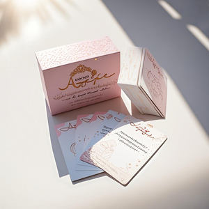 Jeu de cartes à thème pirate avec plateau mélangeur de cartes - Table de jeu DIY en acrylique et tatouages temporaires - Product Image 4