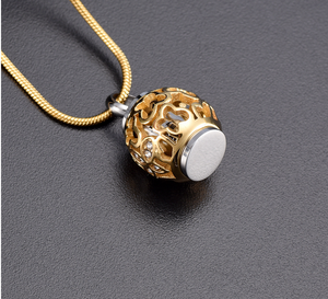 Bella Farfalla Della Cavità Ceneri Ciondolo Pendente Della Collana di Gioielli Cremazione Urne Memoriale Ceneri Holder Lanterna Urne Per Le Ceneri - Product Image 2