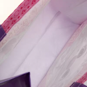 <span class=keywords><strong>Bolsa</strong></span> de Compra Reutilizable de Tela No Tejida PET Laminada con Logotipo Ecológico Impreso de Alta Calidad y Económica, Color Personalizado con Logotipo y Asas - Product Image 4