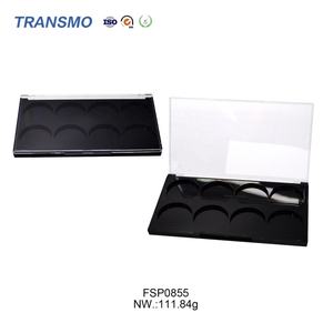 Boîte à fards à paupières écologique carrée, logo personnalisé, boîte transparente, palette de fards à paupières 8 couleurs, étui pour palette de fards à paupières - Product Image 6