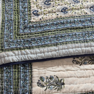 Nuevo diseño Premium, la mejor venta caliente, conjunto de colcha acolchada de algodón de alta calidad, funda de cama bordada ligera impresa para todas las estaciones - Product Image 1