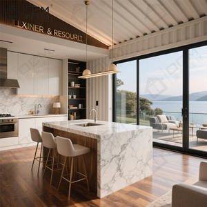 Maison de conteneur d'expédition préfabriquée pliable de 20 pieds et 40 pieds, transformable en bureau à domicile, cabine, toilettes, <span class=keywords><strong>douche</strong></span> pour cuisine, hall, utilisation de conteneur d'expédition - Product Image 2