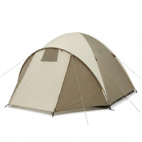 Tente de camping extérieure QIQIKA quatre saisons, double couche, en tissu Oxford, ultralégère, imperméable 2000-3000 mm, nécessite une installation.