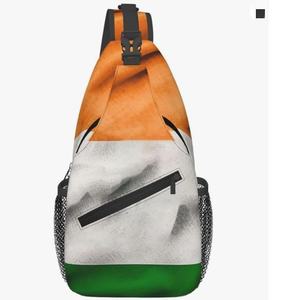 Drapeau de la Palestine sac à bandoulière personnalisé de haute qualité sacs à dos à bandoulière - Product Image 3