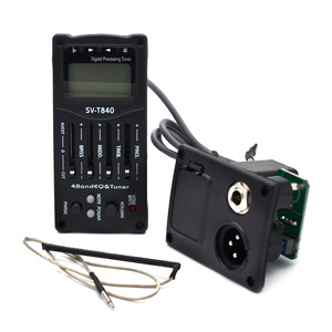 Ecualizador EQ SV-T840 para Guitarra Acústica y Bajo, Preamplificador con Afinador Digital de 4 Bandas con Pastilla para Guitarra - Product Image 6