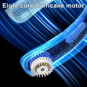 Ventilateur de cou rechargeable 4000 mAh, ventilateur rafraîchissant - Product Image 6