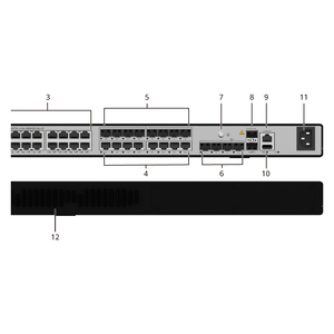 S5735-L24LU8S4XE-QA-V2 New 24-port Gigabit POE <b>Switch</b> With 48 <b>Ethernet</b> Ports <b>Switches</b> 24-Port Gigabit POE <b>Switch</b> Supports High-s - Product Image 1