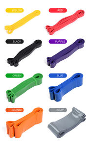 Long robuste élastique <span class=keywords><strong>gritin</strong></span> yoga poignet sport haltérophilie puissance ceinture gym tirer vers le haut bandes de résistance bande rouleau - Product Image 4