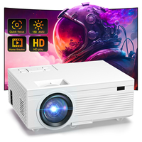 Fábrica al por mayor Full Hd 1080P Proyector Mini portátil Home Cinema al aire libre Led Proyectores Smart Wifi Android Video Proyector