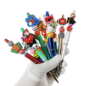 Nouvelle série de musique de dentition bricolage bijoux lanière Bracelet fabrication de dentition perles focales silicone pour la fabrication de stylo - Product Image 5