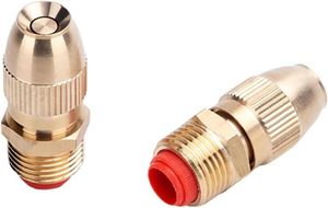 1/2-Zoll Verstellbare Zerstäubungs-Sprinklerdüse aus Messing für Tropfbewässerung in Garten, Terrasse und Gewächshaus - Product Image 4