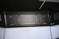 Couverture de tonneau de lit de camion à toit rigide rétractable pour pick-up personnalisé avec boîtier de camping étanche pour 6.5 pieds