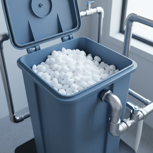 Sel de déshydratation de l'<span class=keywords><strong>eau</strong></span> de qualité alimentaire NaCl pur à 99,5 %, en granulés, emballage personnalisé de 20 kg/sac, sel pour <span class=keywords><strong>piscine</strong></span>, pour tous les systèmes d'échange d'ions - Product Image 4