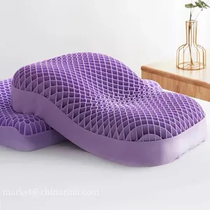 全身可洗TPE枕头蝴蝶形TPE信息枕头凝胶冷却枕头