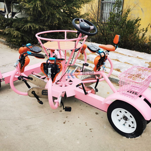 Vélo-bar mobile à prix abordable, bus touristique à pédales, vélo de fête pour bière et vin, personnalisable pour la vente - Product Image 2