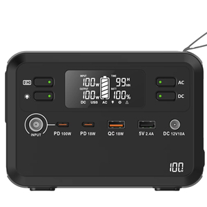 Estación de Energía Portátil de 100W con Batería, Onda Sinusoidal Pura, Controlador MPPT, Carga Solar, para el Hogar, EG008, Litio Hierro de Alta Densidad - Product Image 1