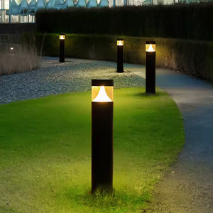 โคมไฟ Zeal ทันสมัยกันน้ำสำหรับตกแต่งสวนกลางแจ้ง, ไฟ LED สนามหญ้าพลังงานแสงอาทิตย์แนววินเทจ - Product Image 1