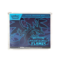 UV99% Acrylique ETB Scarlet Violet Prismatic Evolutions Display Modern Polished Eco-friendly Lightweight Mega Evolution PHANTASMAL