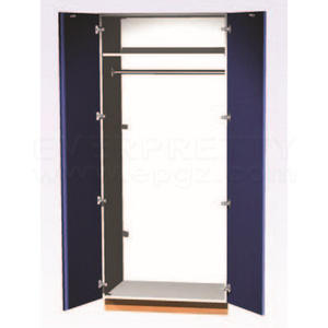 Armoire de rangement en métal, 1 à 2 portes, suspension en acier, armoire, casier, placard de chambre à coucher - Product Image 1