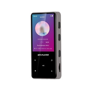 เครื่องเล่น MP3 แบบพกพาหน้าจอสัมผัสขนาด 2.4 นิ้ว สำหรับนักเรียน เครื่องเล่น MP4 สำหรับกิจกรรมกลางแจ้ง พร้อมเครื่องบันทึกเสียง วิทยุ FM เครื่องเล่นเสียงขนาดเล็ก - Product Image 1