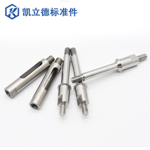 Pièces de quincaillerie en acier inoxydable usinées CNC Hongjin, composants de tournage et de fraisage de précision sur mesure - Product Image 4