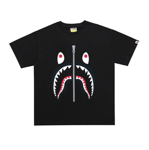 T-shirt Bapees imprimé tendance pour homme, version haute qualité 1:1, 100% coton respirant, avec lettres imprimées, en stock, collection 2026 - Product Image 3