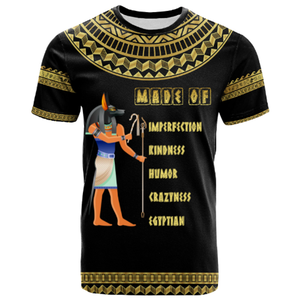 Camiseta de verano de manga corta de estilo Vintage de <span class=keywords><strong>Egipto</strong></span> hecha <span class=keywords><strong>a</strong></span> <span class=keywords><strong>medida</strong></span> para hombres camisetas personalizadas de POOD estampadas-Drop Shipping ropa de ocio - Product Image 5