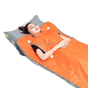 Sunhigh Thermal Far Infrared Sauna Blanket Slimming Blankets 2 Zones Weight Loss Sweating and Detox for Woman Beauty body