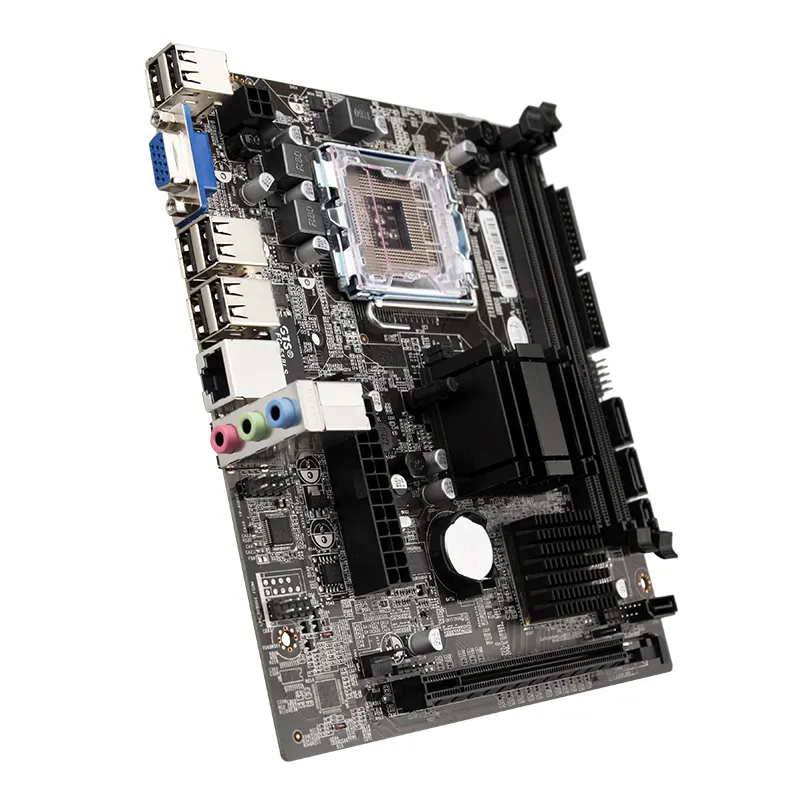 En iyi intel yonga seti G41 PC LGA771 bilgisayar anakartları DDR3 çift USB 2.0 LGA 775 anne kurulu