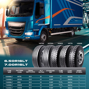 Neumático para Camioneta Ligera 7.00r16 7.50r16 14PR 8.25r16 16PR, Neumático Radial de Acero HAWKWAY para Camioneta 7.00r16 7.50r16 14PR 8.25r1 - Product Image 6