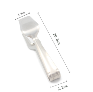 Pinzas para Barbacoa de Grado Alimenticio DF1028, Pinzas para Buffet de Acero Inoxidable con Tenedor - Product Image 1