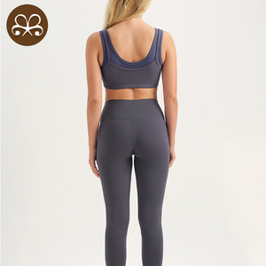 <span class=keywords><strong>Reggiseno</strong></span> Sportivo da Donna <span class=keywords><strong>Super</strong></span> Morbido ad Alto Supporto, Doppio Strato con Spalline Sottili, Scollatura a U per Palestra, Yoga e Corsa - Product Image 2