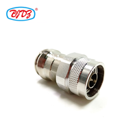 Assurance qualité prise mâle de type N vers 4.3-10 mini din femelle vers convertisseur adaptateur coaxial RF adaptateur coaxial 4.3-10 en stock