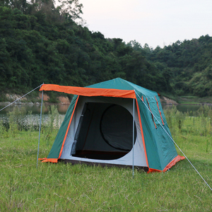 <span class=keywords><strong>Tente</strong></span> de camping instantanée à une chambre, installation facile, automatique, hydraulique, résistante à l'eau, pare-pluie, portable, légère, quatre saisons - Product Image 1