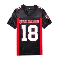 Maillot de football pour hommes, respirant, à séchage rapide, imprimé, à manches courtes, pour l'entraînement de football, tenue d'équipe, pour les jeux sportifs en plein air